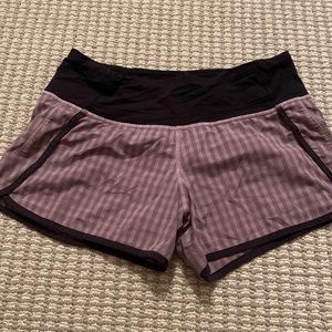 Lululemon running shorts